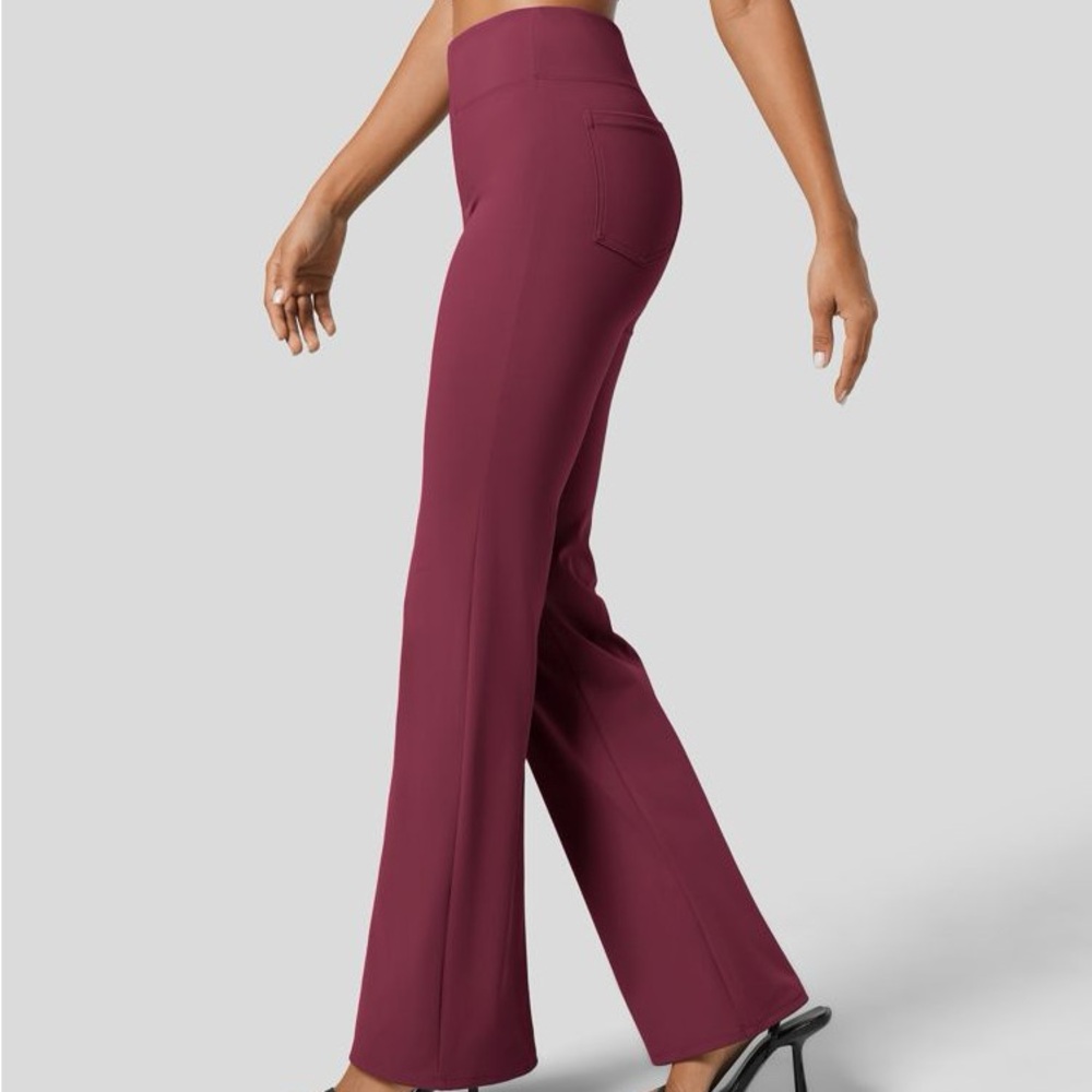 Valera WorkPants, Flex High Waist, Back Pickets,Slight Flare